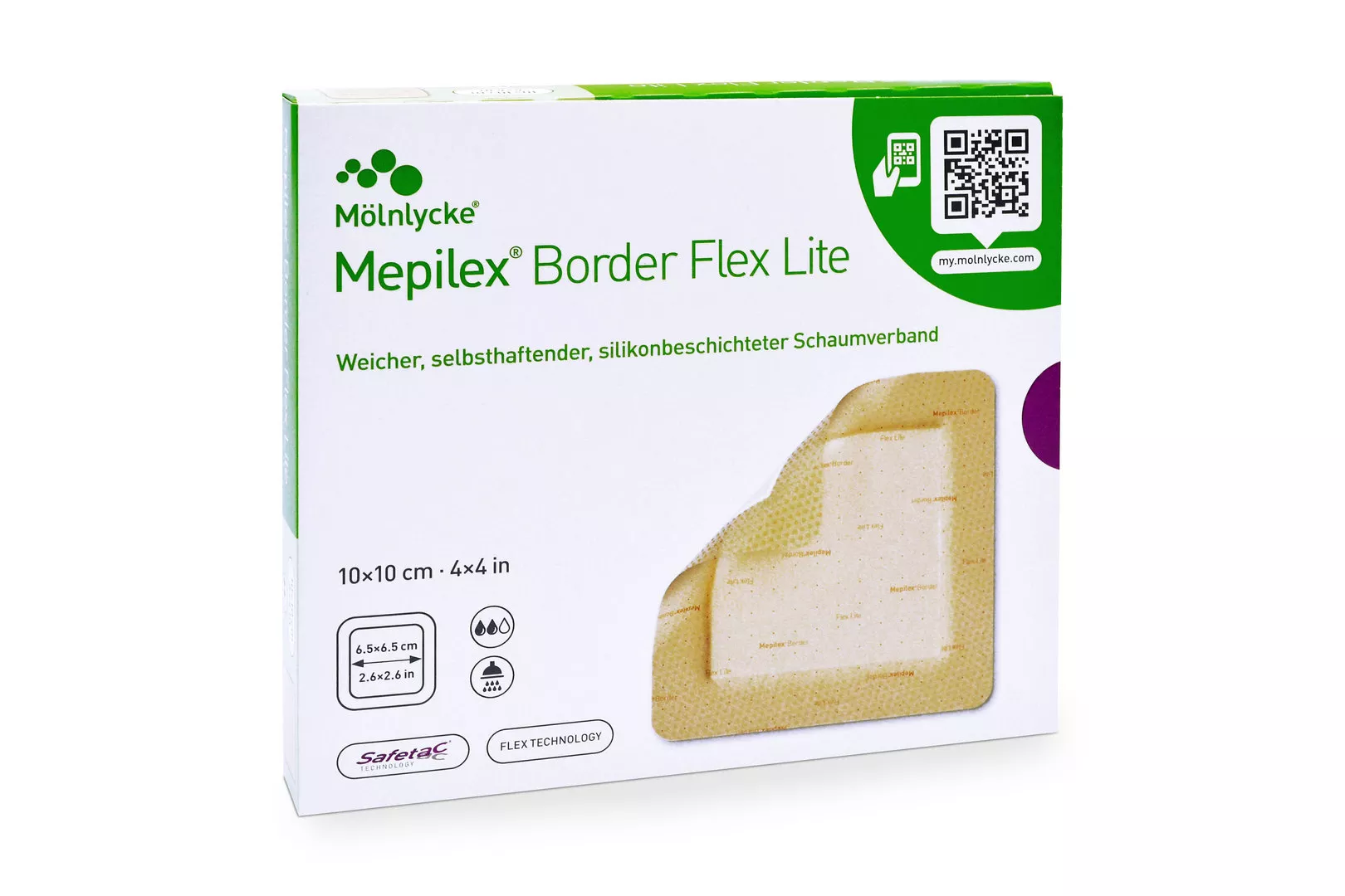 MEPILEX Border Flex Lite Schaumverb.10x10 cm steril, 5 Stück kaufen