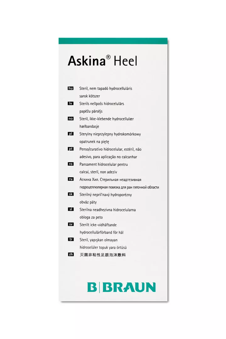 Askina Heel Fersenverband 225qcm, 5 Stück