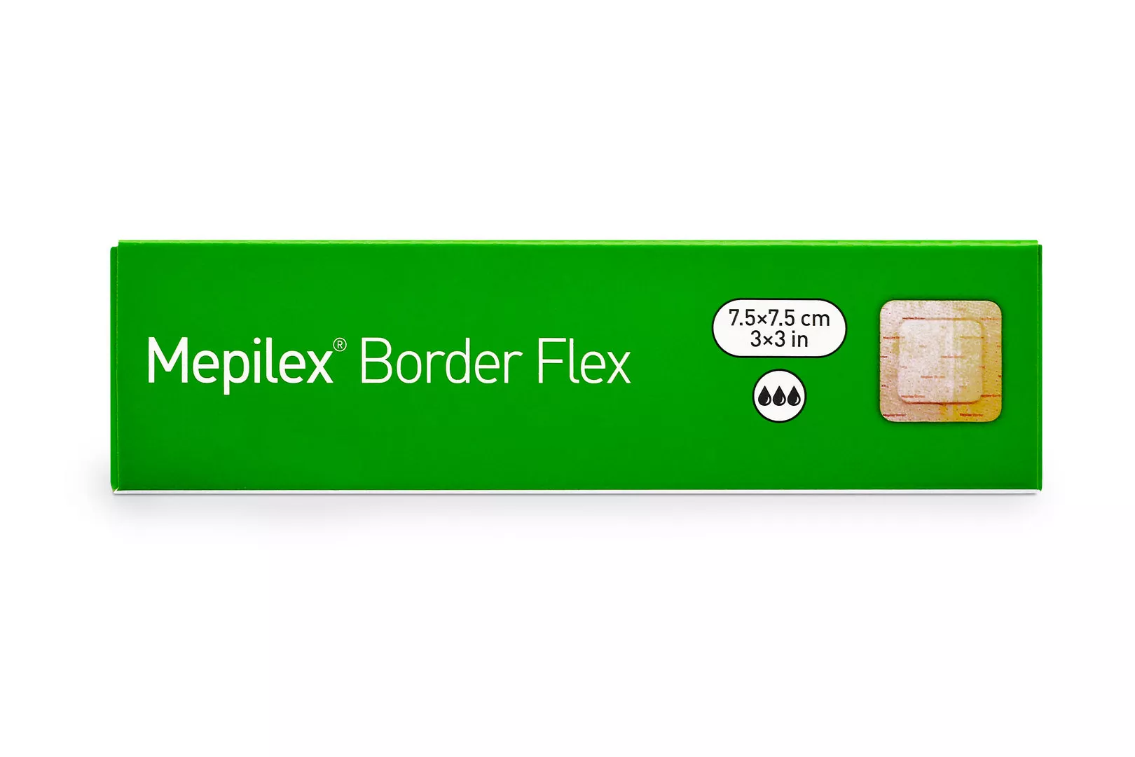 MEPILEX Border Flex Schaumverb.haft.7.5x7.5 cm, 10 Stück