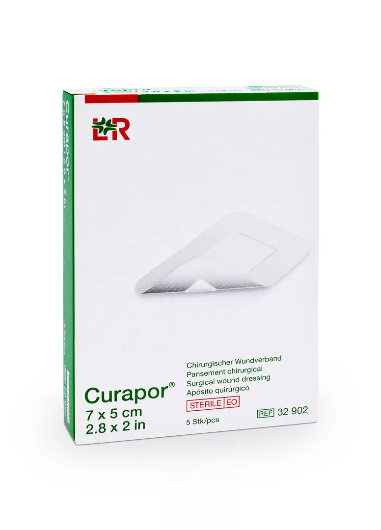 CURAPOR Wundverband steril chirurgisch 5x7 cm, 5 Stück kaufen