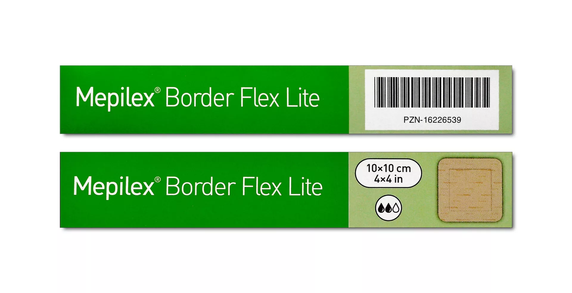 MEPILEX Border Flex Lite Schaumverb.10x10 cm steril, 5 Stück