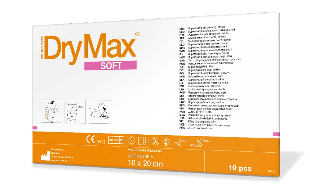 DRYMAX Extra Soft 10x20 cm sterile Wundauflage, 10 Stück kaufen