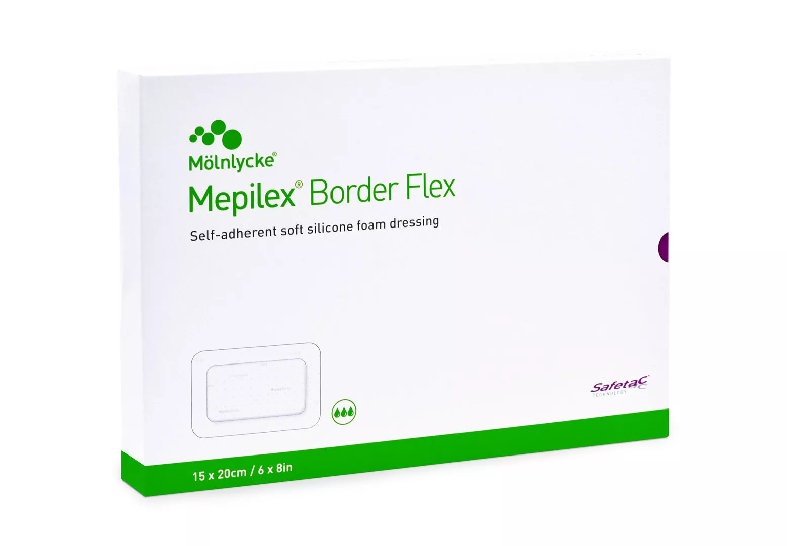 MEPILEX Border Flex Schaumverb.haft.15x20 cm, 10 Stück kaufen