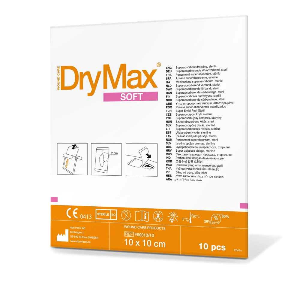 DRYMAX Extra Soft 10x10 cm sterile Wundauflage, 10 Stück kaufen