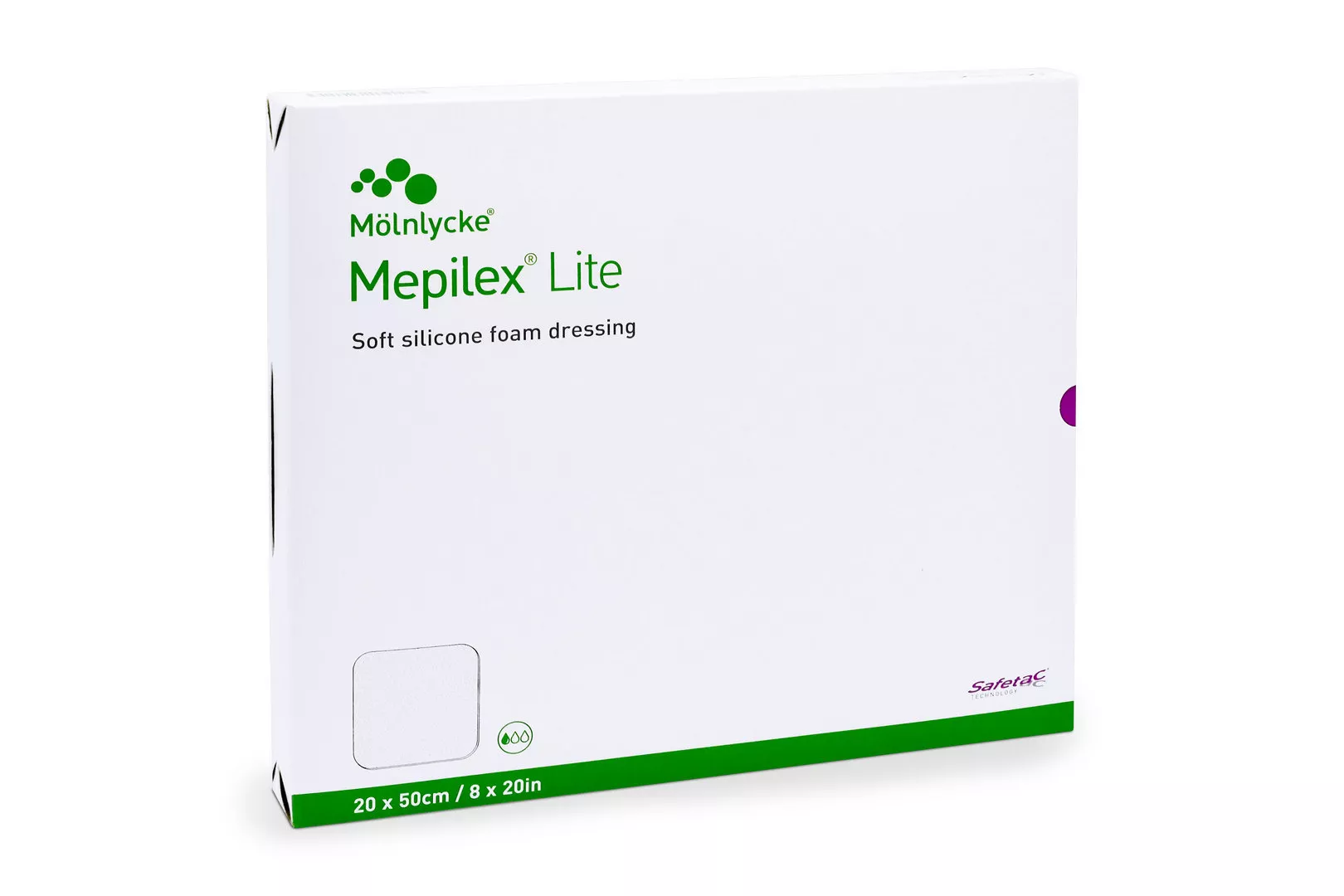 MEPILEX Lite Schaumverband 20x50 cm steril, 4 Stück kaufen