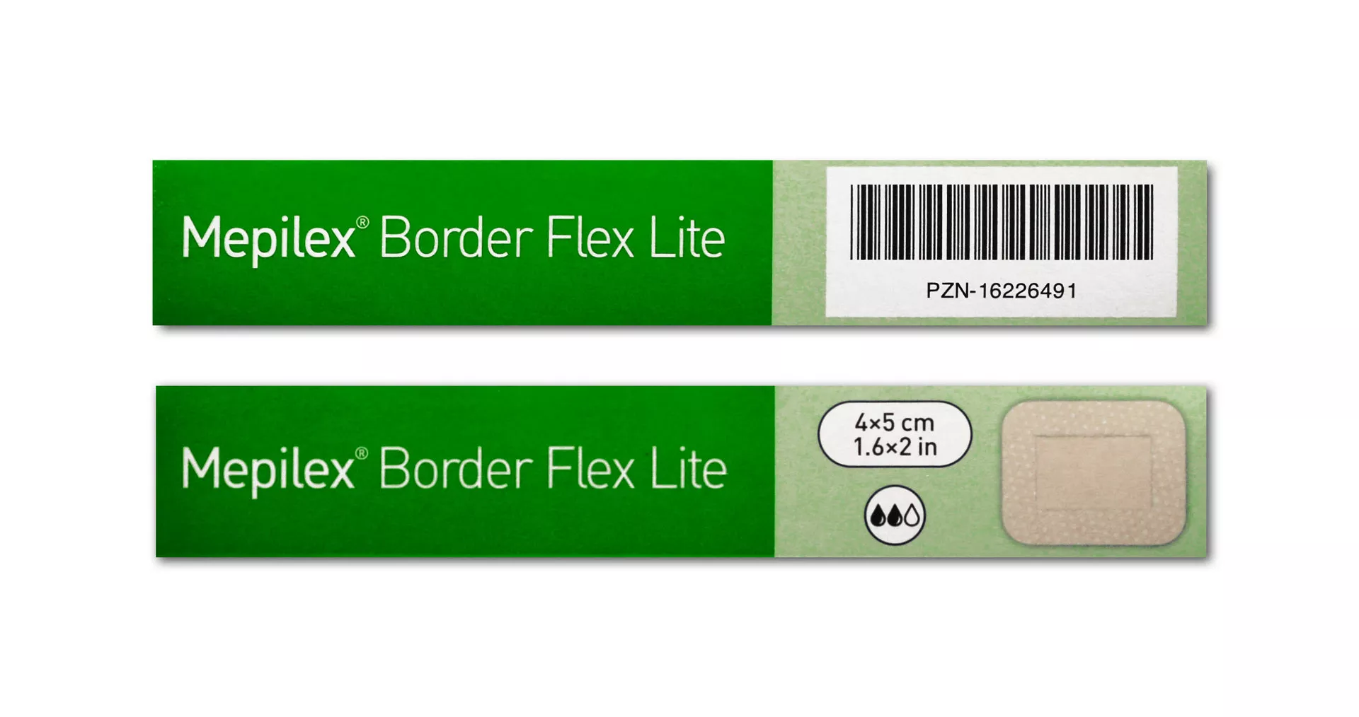 MEPILEX Border Flex Lite Schaumverb.4x5 cm steril, 10 Stück