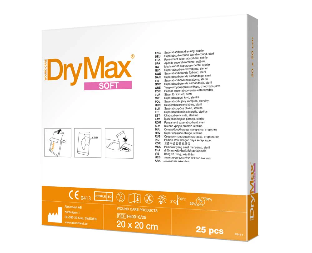 DRYMAX Extra Soft 20x20 cm sterile  Wundauflage, 25 Stück kaufen