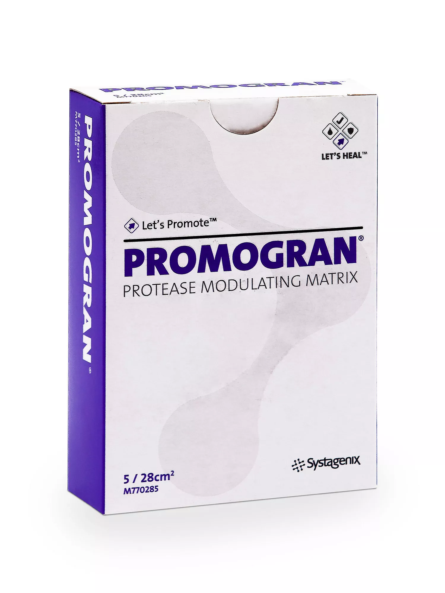 Promogran Prisma Matrix, PS2028DE, 28 cm² Tamponaden, steril, 5 Stück
