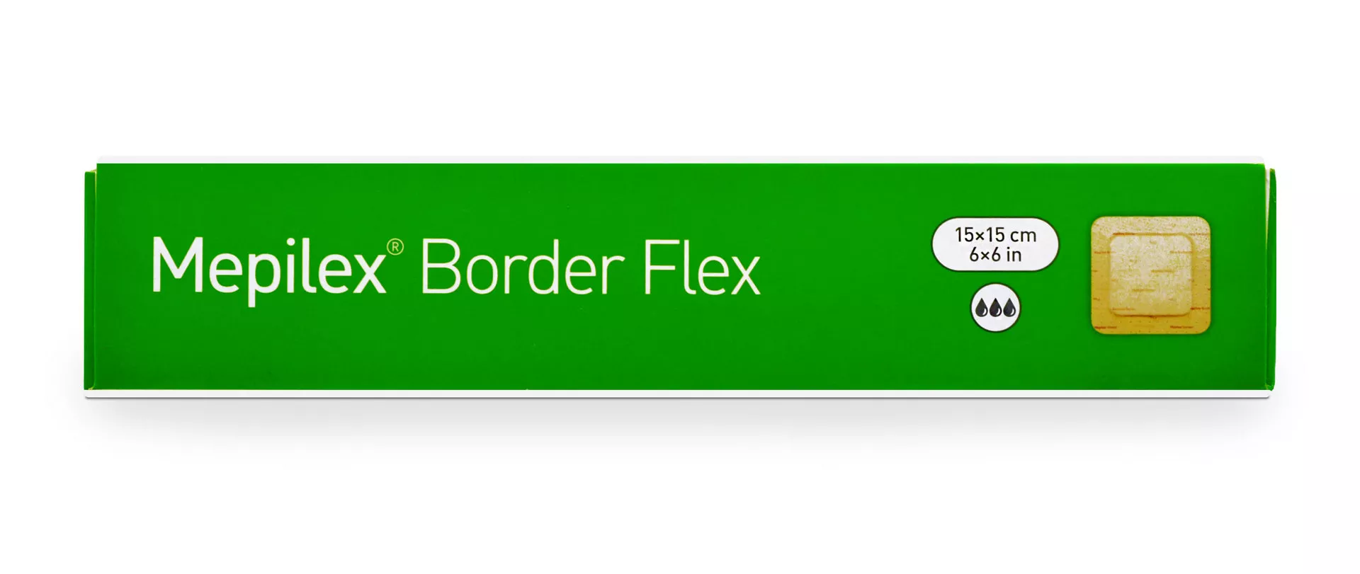 MEPILEX Border Flex Schaumverb.haft.15x15 cm, 10 Stück