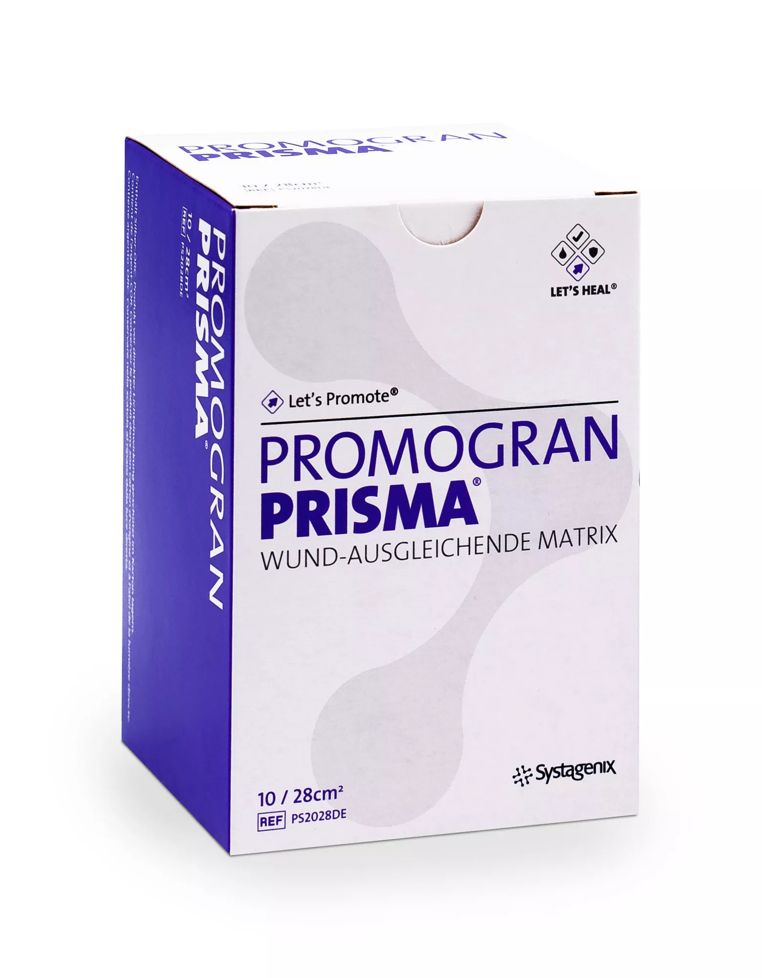 Promogran Prisma Matrix, PS2123, 123 cm² Tamponaden, steril, 10 Stück