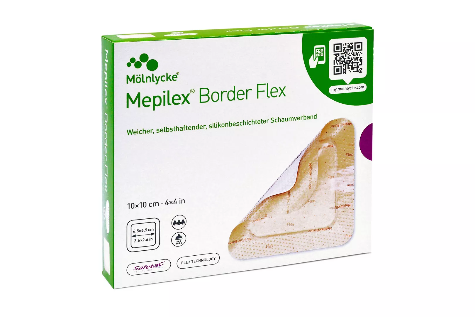 MEPILEX Border Flex Schaumverb.haft.10x10 cm, 10 Stück kaufen